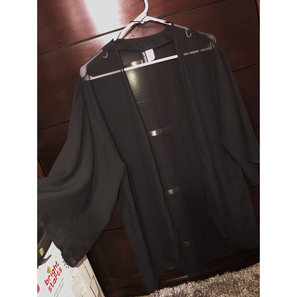 Black H&M dress robe